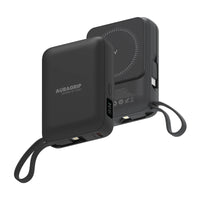 Pawa AuraGrip 22.5W 10000mAh MagSafe Power Bank with Built-in Lanyard Cable