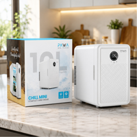 Pawa PW-CMR10L-WH Chill Mini Compact 10L Mini Fridge