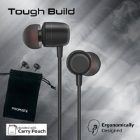 Promate Silken-ENC USB-C Wired Stereo Earphones