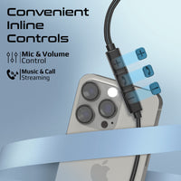 Promate Silken-ENC USB-C Wired Stereo Earphones