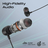 Promate Silken-ENC USB-C Wired Stereo Earphones