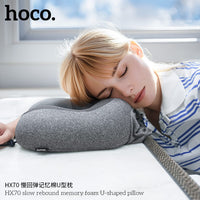 HOCO HX70 Memory Foam U-Shaped Travel Pillow