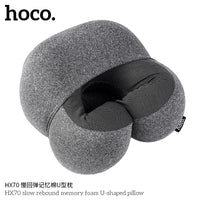 HOCO HX70 Memory Foam U-Shaped Travel Pillow