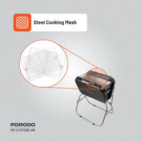 Porodo Lifestyle Portable Folding BBQ Grill