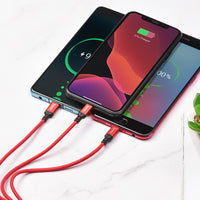 Hoco X14 Times Speed 3-in-1 Charging Cable
