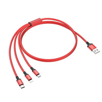 Hoco X14 Times Speed 3-in-1 Charging Cable