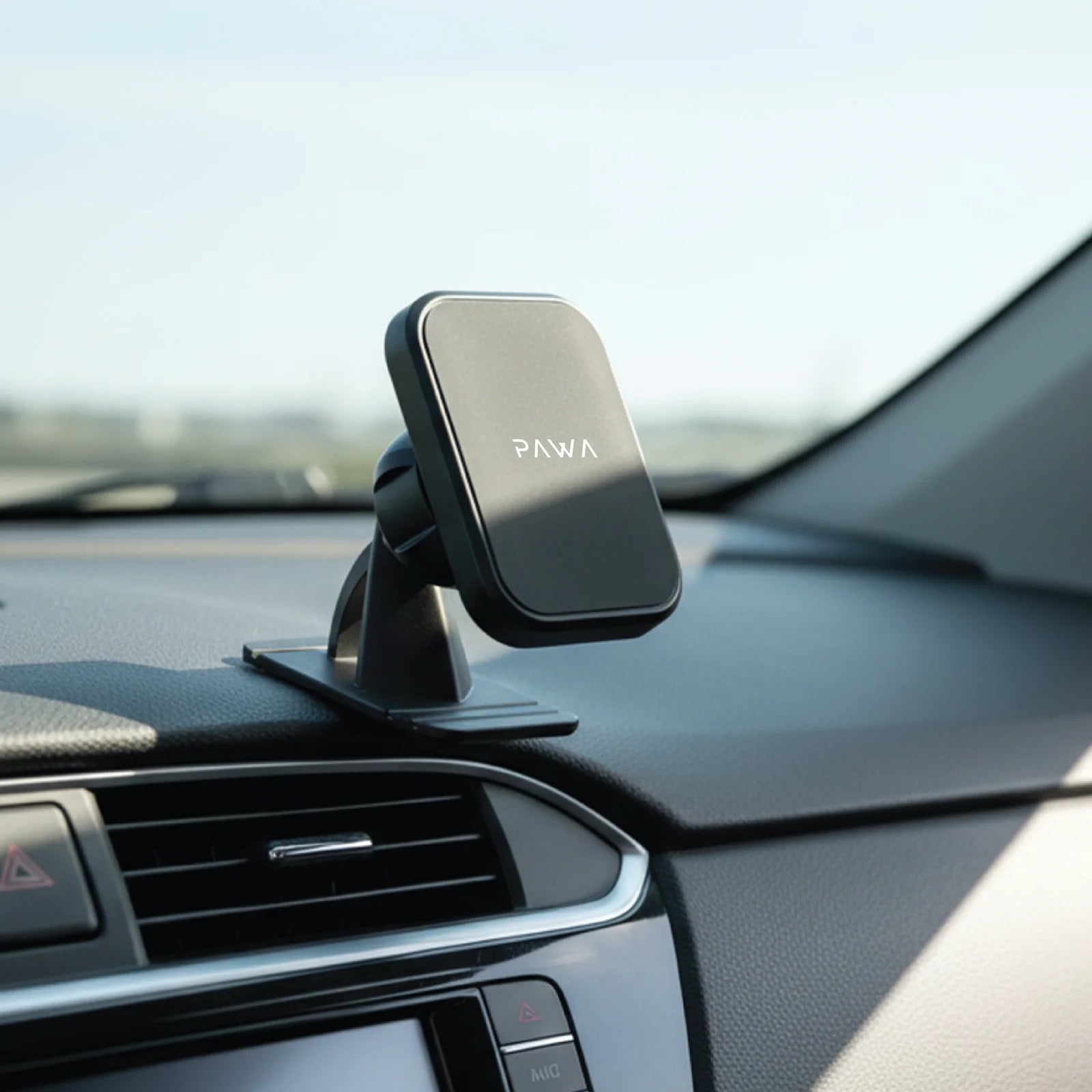 Pawa PW-SCRMNT11-BK Mini Magnetic Phone Holder