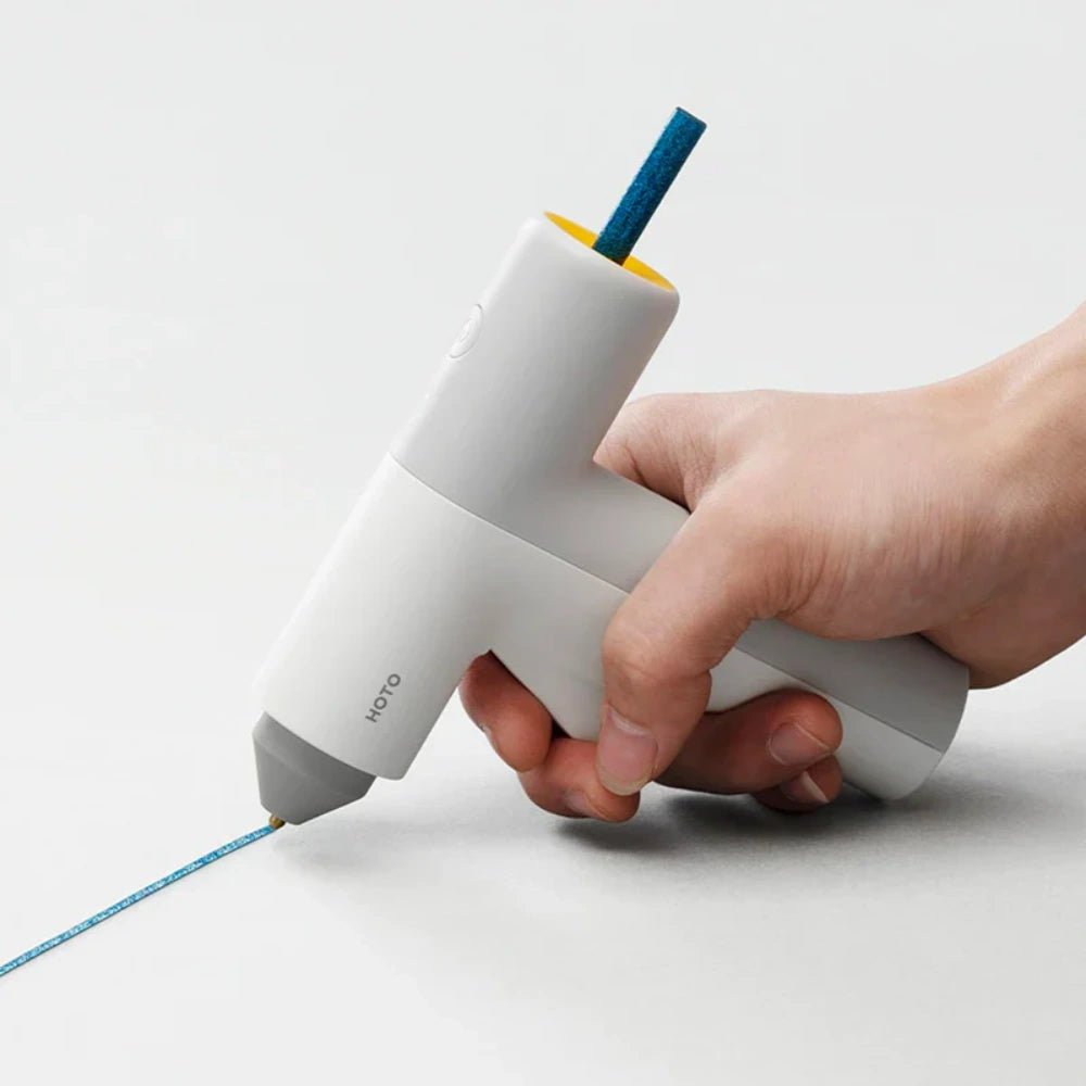 Hoto Hot Melt Glue Stick – 20 pcs (Colored + Transparent) - Techty