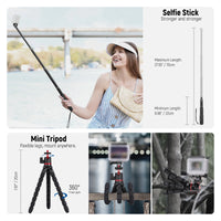 Neewer 50-in-1 Action Camera Accessory Kit