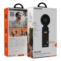 Porodo Lifestyle Chillo Bot AI Smart Voice Control Fan