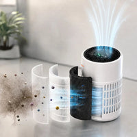 Porodo Lifestyle PDLFSTDK08 Purea Prime Smart Air Purifier with 3-Layer H13 HEPA Filter