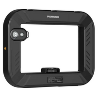Porodo Lifestyle PDLFST214 Handheld Ring Light Grip with Phone Clamp & Desktop Stand