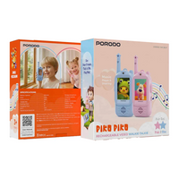 Porodo PDBSTAR Piko Piko Rechargeable Kids Video Walkie-Talkie Set