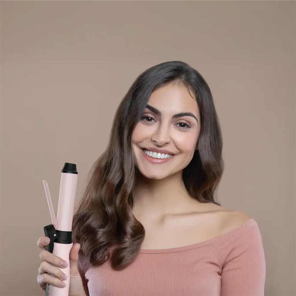Porodo Lifestyle PDBL007 Cordless Curling Iron with 3 Temperature Levels