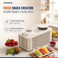 Porodo Lifestyle PDLFST03 Nectar Portable Mini Popsicle Maker