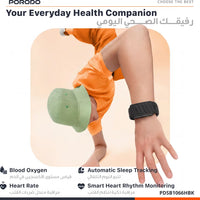 Porodo PDSB1066H TrackFit Apex Screenless Fitness Tracker with ECG
