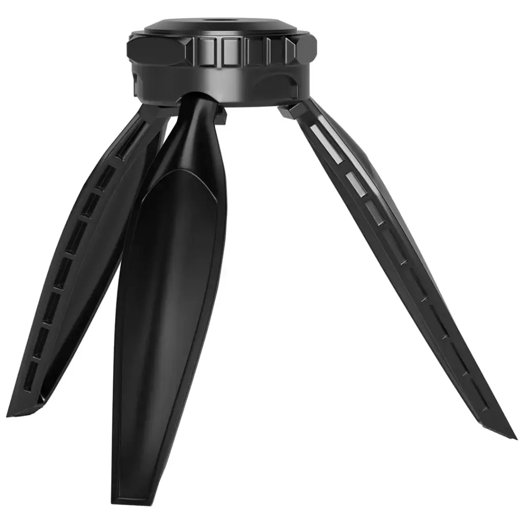 Porodo Lifestyle PDLFST214 Handheld Ring Light Grip with Phone Clamp & Desktop Stand