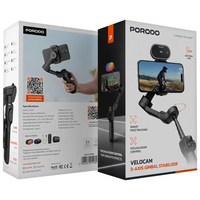 Porodo PDLFST176 Velocam 3-Axis Phone Gimbal Stabilizer