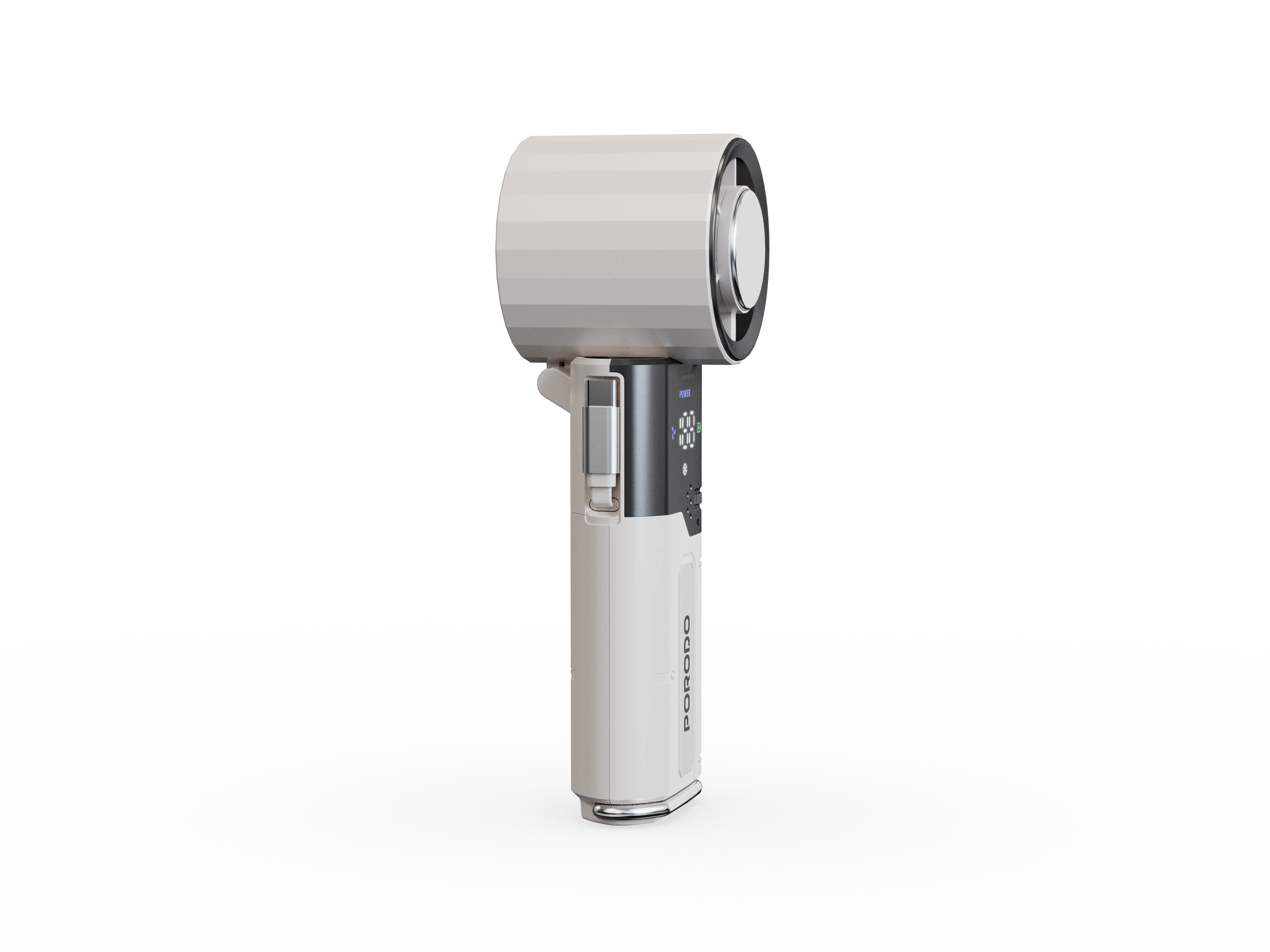 Porodo Lifestyle PDLFSTMF120 Chillo Plus 6000mAh Rechargeable Ice Cooling Fan