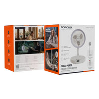 Porodo Lifestyle PDLFSTMT807 Chillo Porto 8" Foldable Cooling Fan with Remote
