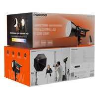 Porodo Lifestyle PDYM600SS Cannes Studio 100W LED Studio Light