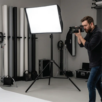 Porodo PD21M2026 Portable Expandable Light Stand Tripod 210cm