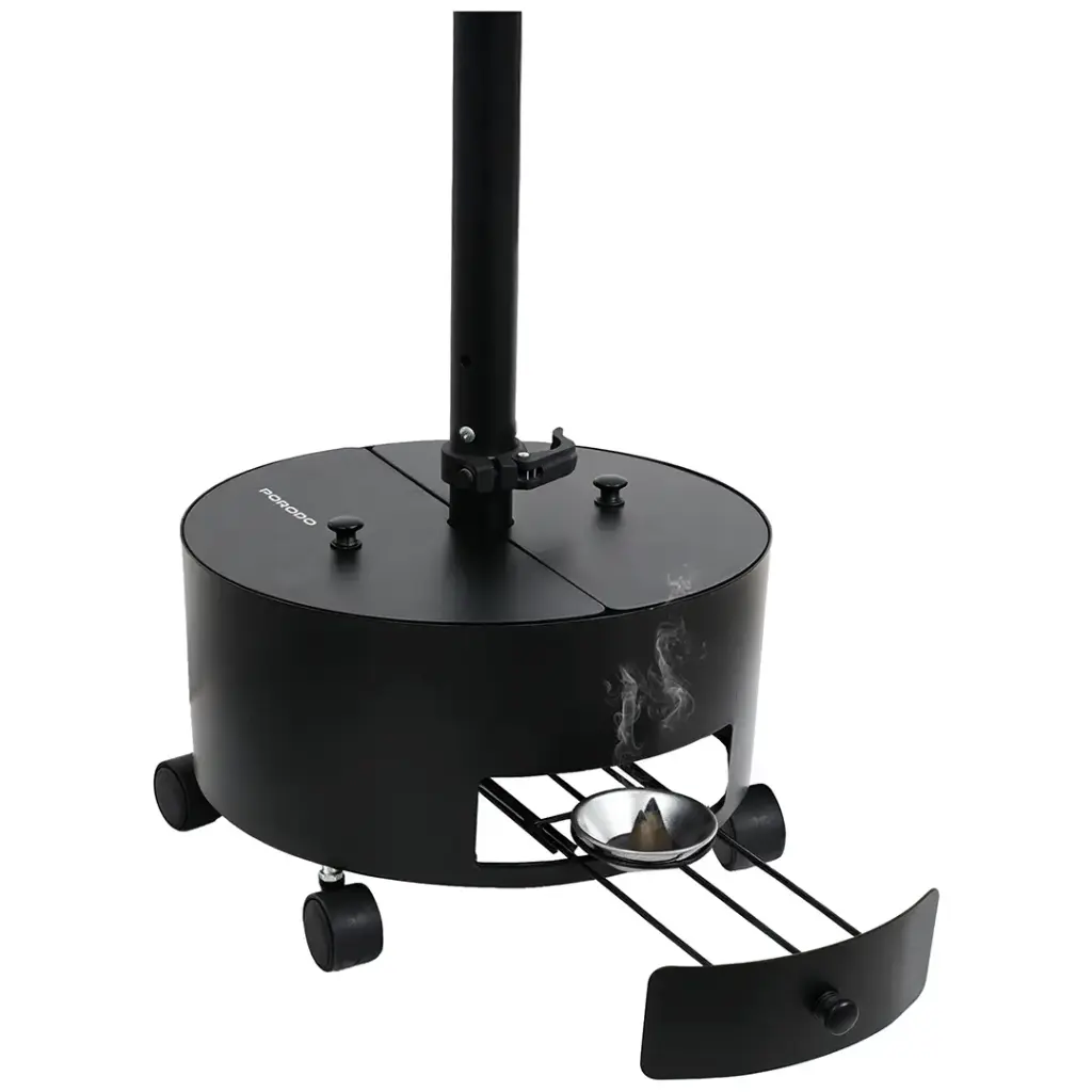 Porodo Lifestyle PDLFST212 Essentia Clothing Bakhour Hanger with Storage Tray & Wheels