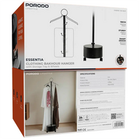 Porodo Lifestyle PDLFST212 Essentia Clothing Bakhour Hanger with Storage Tray & Wheels