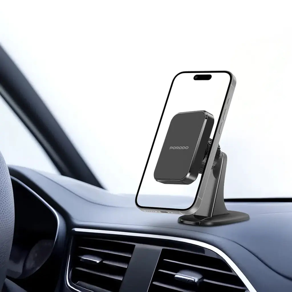 Porodo PDHSM35 Dual Mount Magnetic Car Phone Holder
