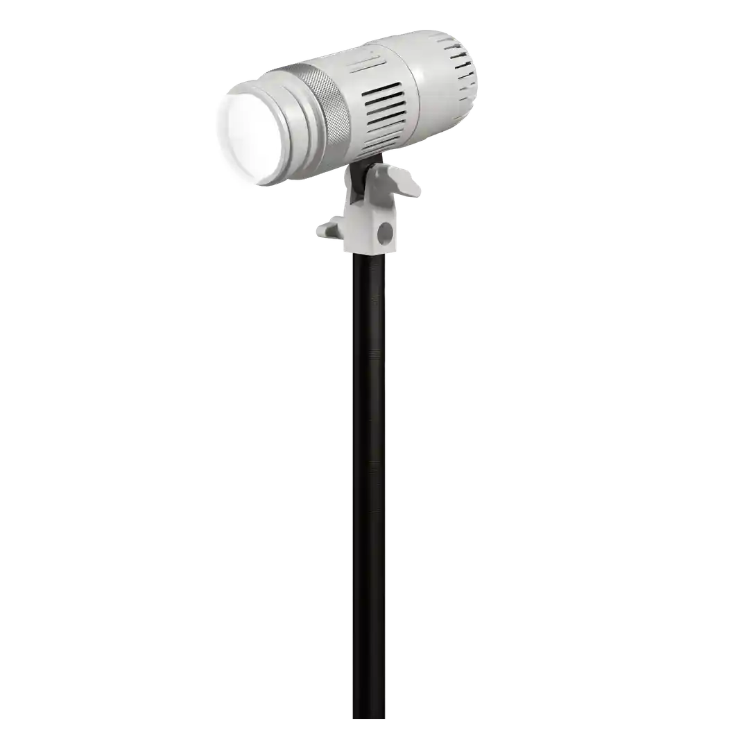 Porodo Lifestyle PDYM80RRO Cannes Vision 20W Portable COB LED Spotlight
