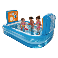 Porodo Lifestyle PDFDS13 Goal Splash Inflatable Football Play Pool