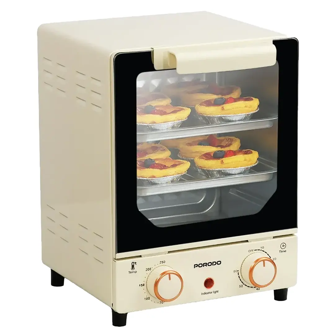 Porodo Lifestyle PDMOKB15F 15L 750W Vertical Mini Oven