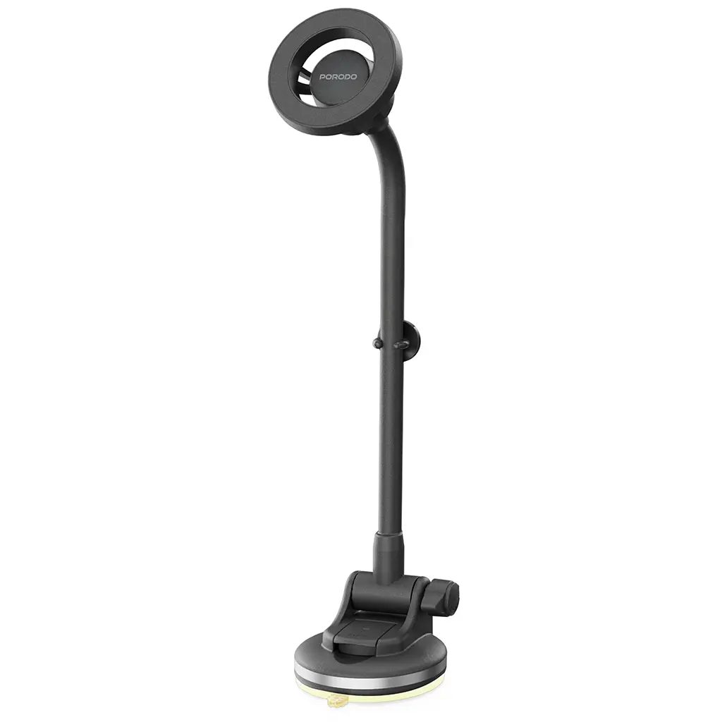 Porodo PDMCPH68 Vindex Magnetic Car Mount with Extended Flexible Pole