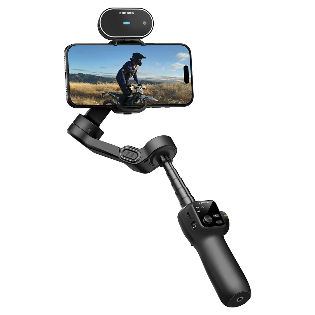 Porodo PDLFST176 Velocam 3-Axis Phone Gimbal Stabilizer