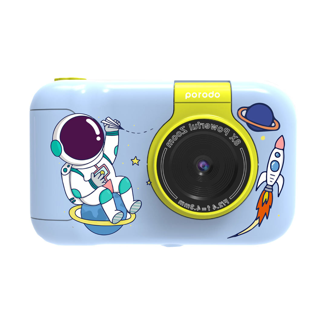 Porodo Lifestyle PD-LFST014 Kids Flip Digital Camera with Tripod Stand
