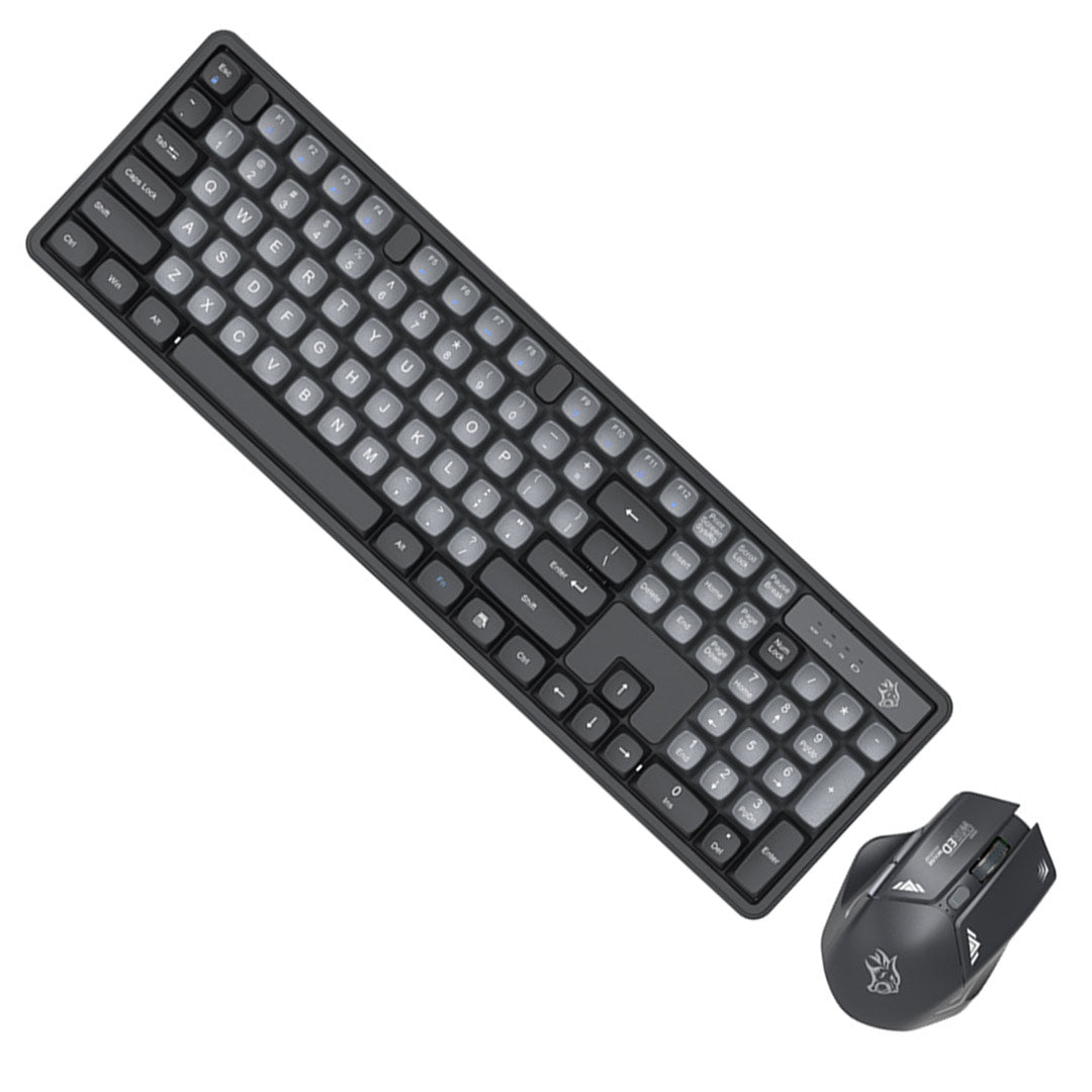 Porodo Gaming PDX225 Wireless Keyboard & Mouse Set 2.4GHz 1600 DPI