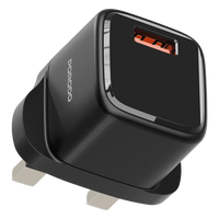 Porodo PD802 Viktor Series 18W QC 3.0 USB-A Wall Charger UK