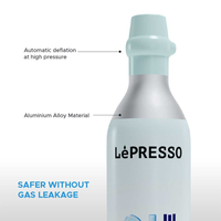 LePresso CO2 Capsule - 0.6L