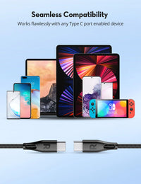RAVPower 60W USB-C to USB-C Cable