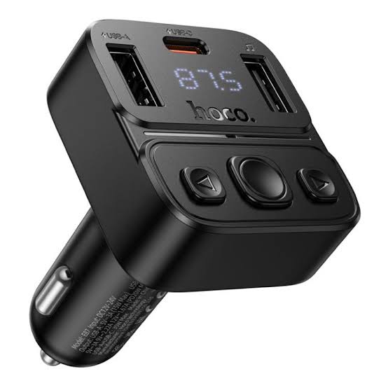 HOCO E87 Bluetooth FM Transmitter 35W Car Charger
