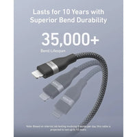 Anker A82B2 USB-C to Lightning PCR-Braided 3ft Cable