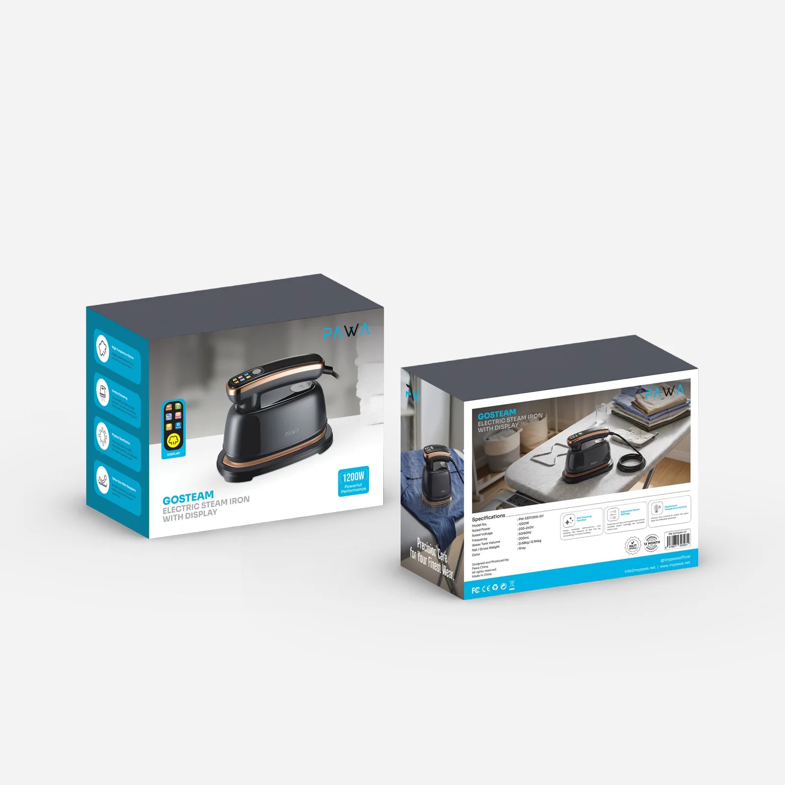 Pawa GoSteam Electrical Steam Iron with Display