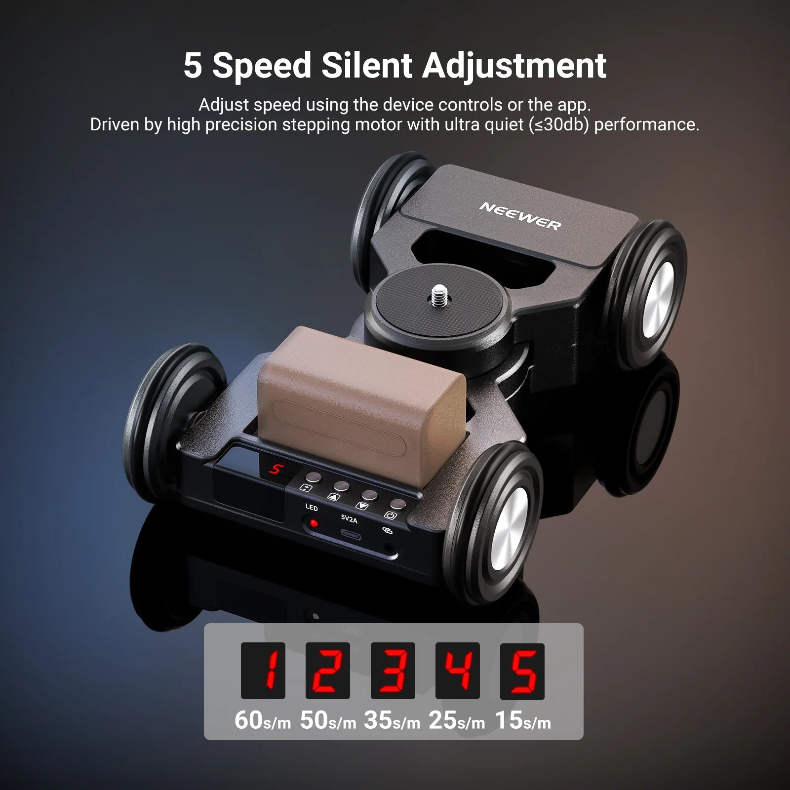 Neewer DL400 Electric Motorized Video Dolly