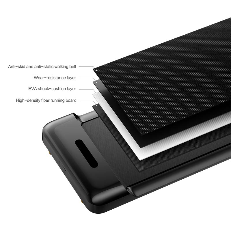 King Smith Foldable Walking Pad C2 - 1 HP - Blue close-up - Treadmill | Buy Online in Kuwait | Pro Sports Kuwait