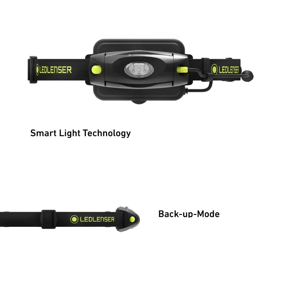 Ledlenser NEO6R Rechargeable Headlamp – Black / Blue - Techty