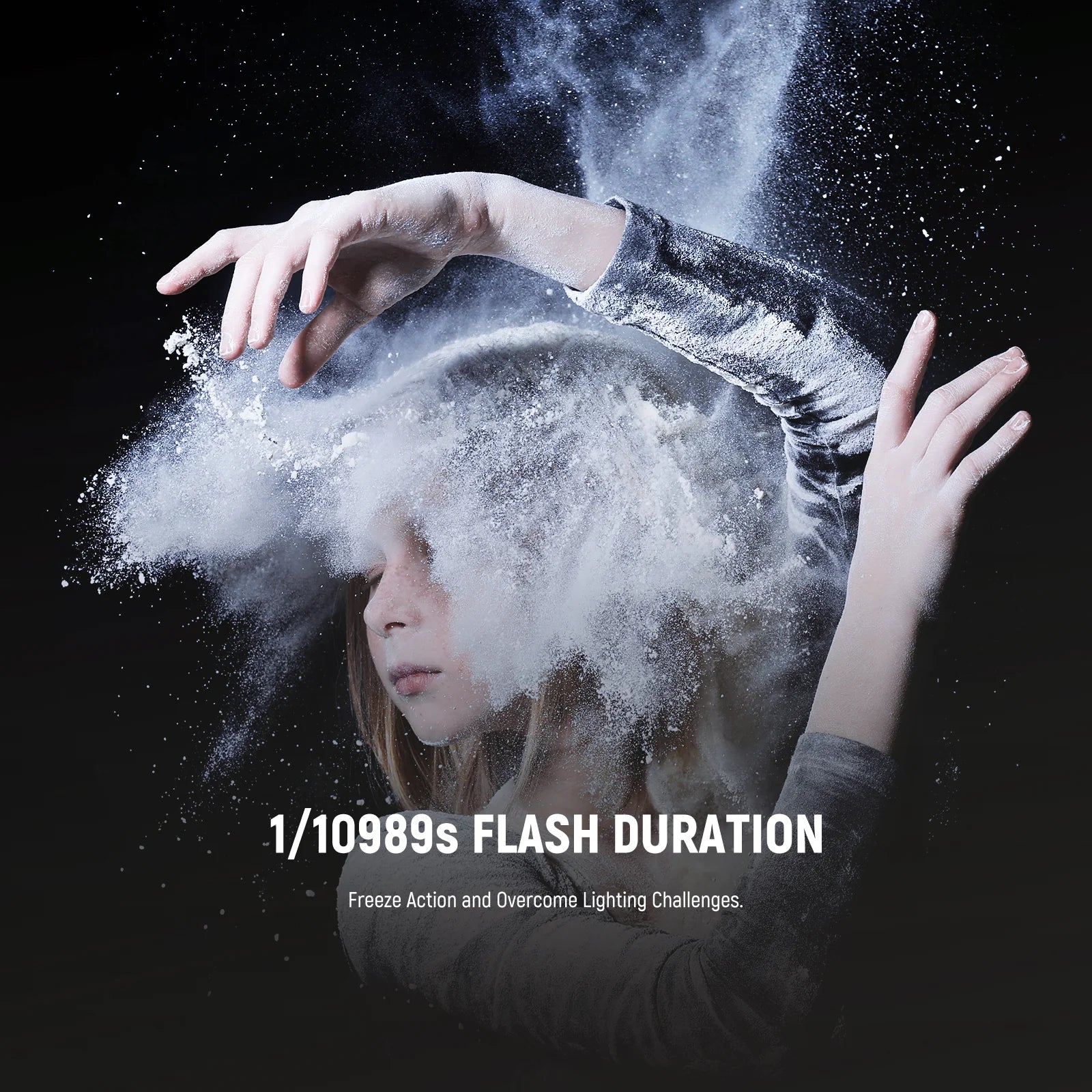 Neewer Q4 400W 2.4G TTL Flash with Battery