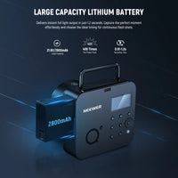 Neewer Q4 400W 2.4G TTL Flash with Battery