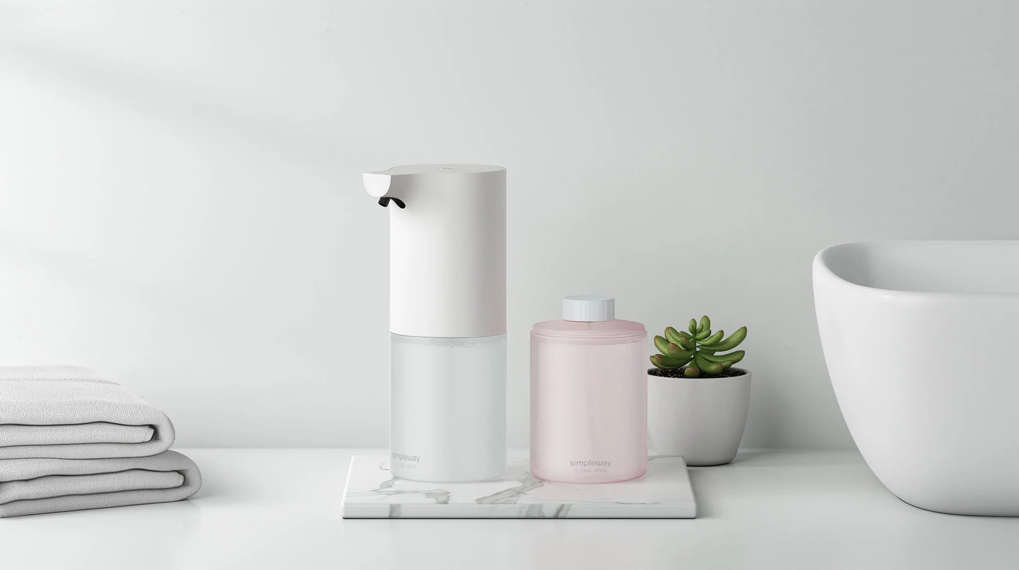 Mi Automatic Foaming Soap Dispenser + Foaming Hand Wash