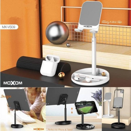 Moxom MX-VS09 Adjustable Phone & Tablet Desk Holder