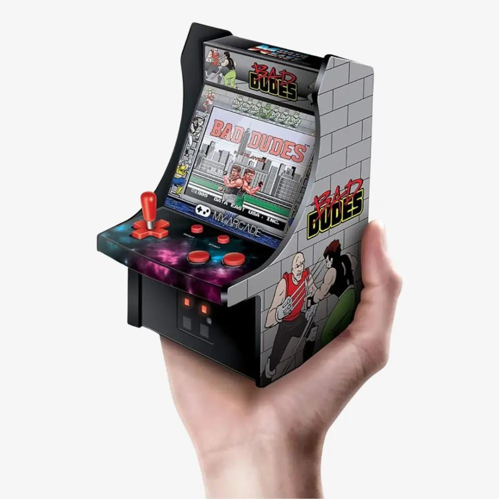 My Arcade 6" Collectible Retro Bad Dudes Micro Player - Techty
